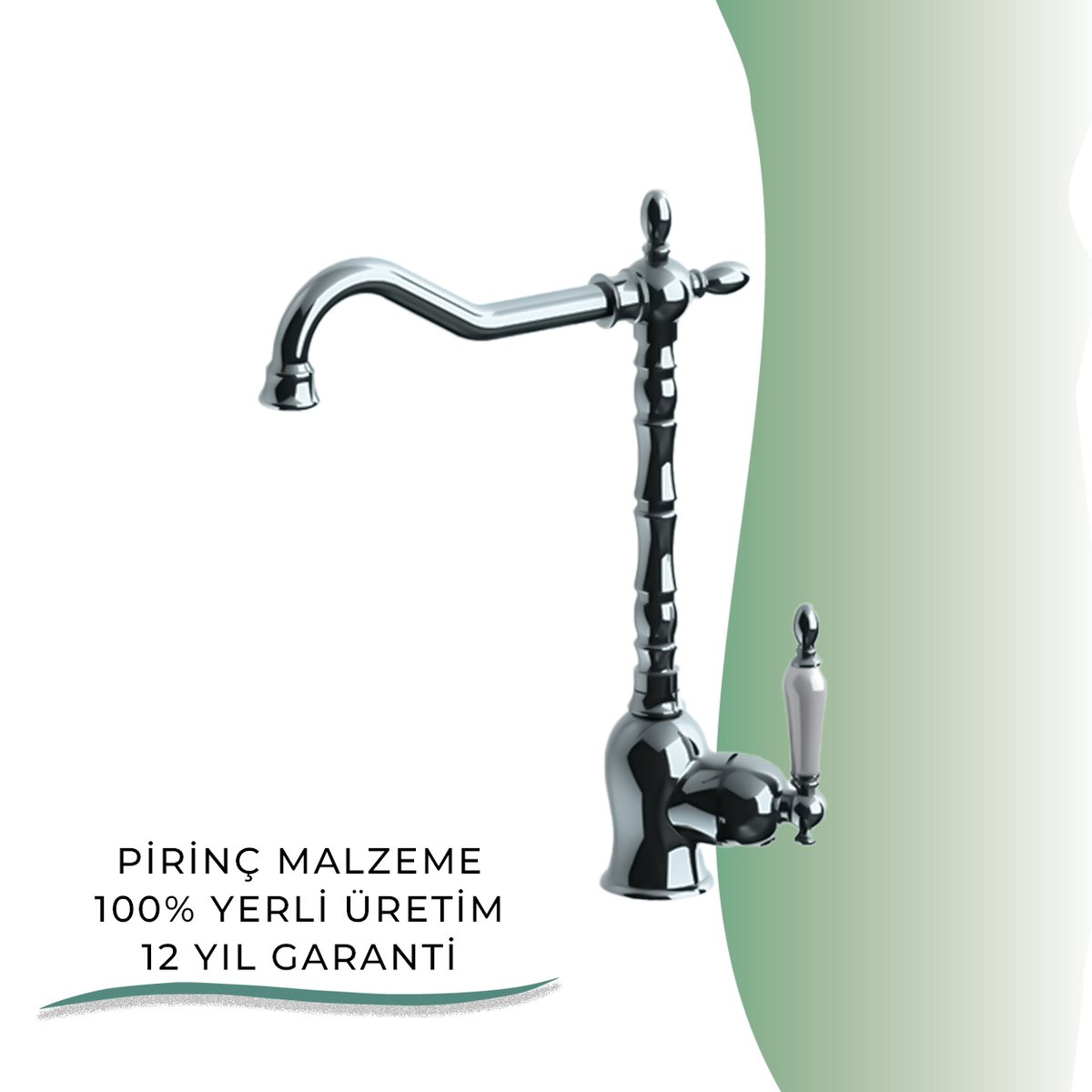 İGK YAPI - GPD GPD Retro Tek Gövde Lavabo Bataryası  (MTL180)